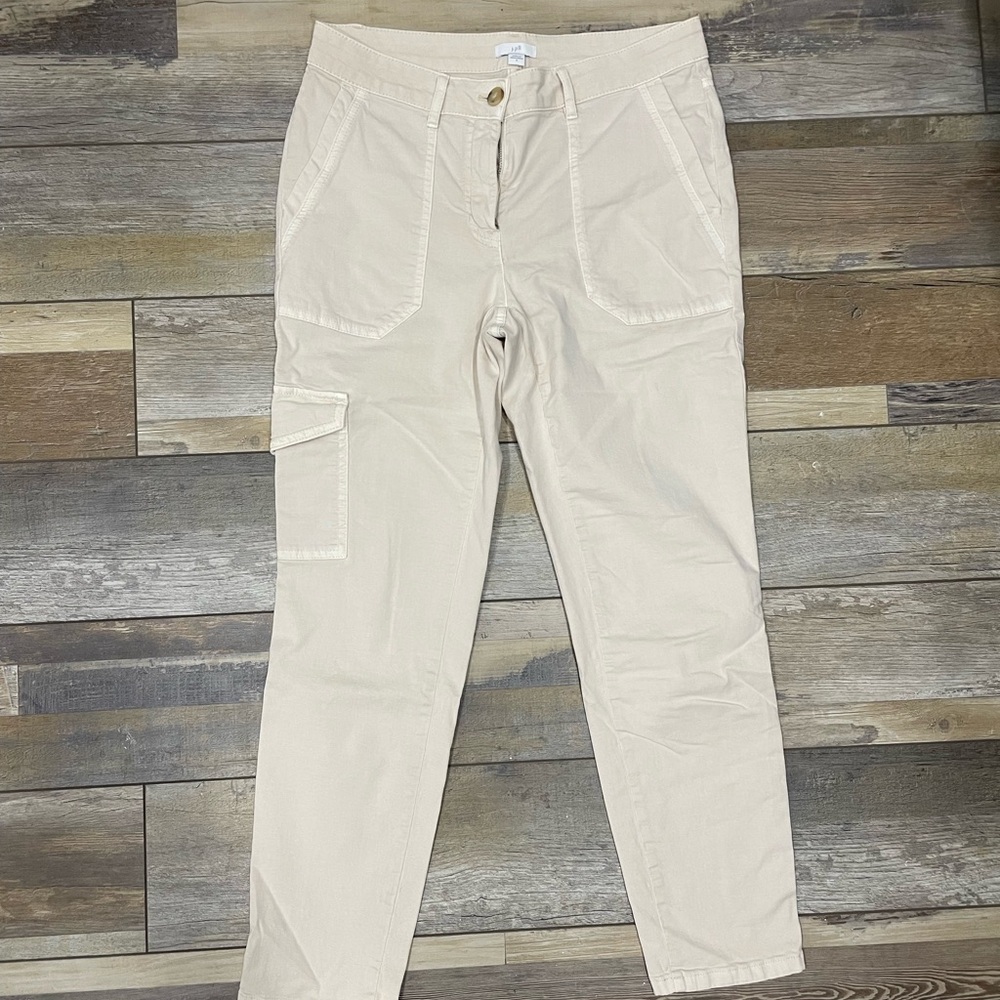 J. Jill Beige Cargo Pants